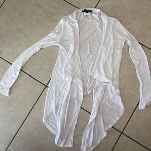 White BCBG cardigan